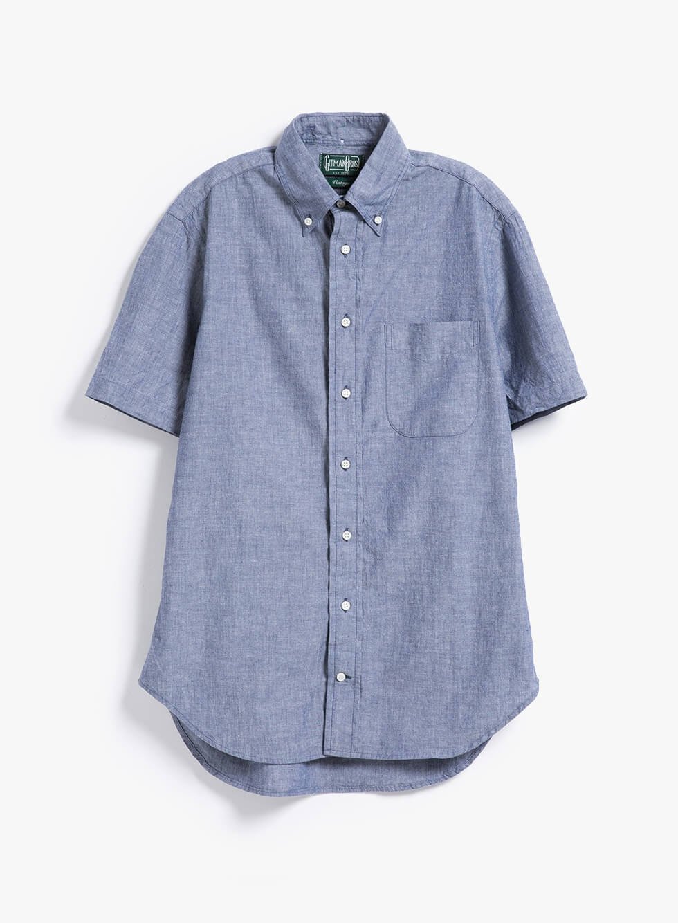 MOTO Denim Fitted Shirt MOTO Denim Fitted Shirt