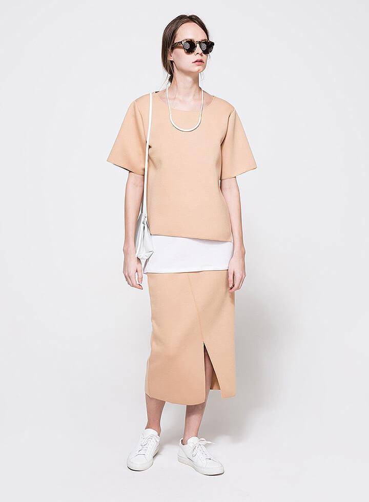 PETITE Pretty Mesh Tee PETITE Pretty Mesh Tee