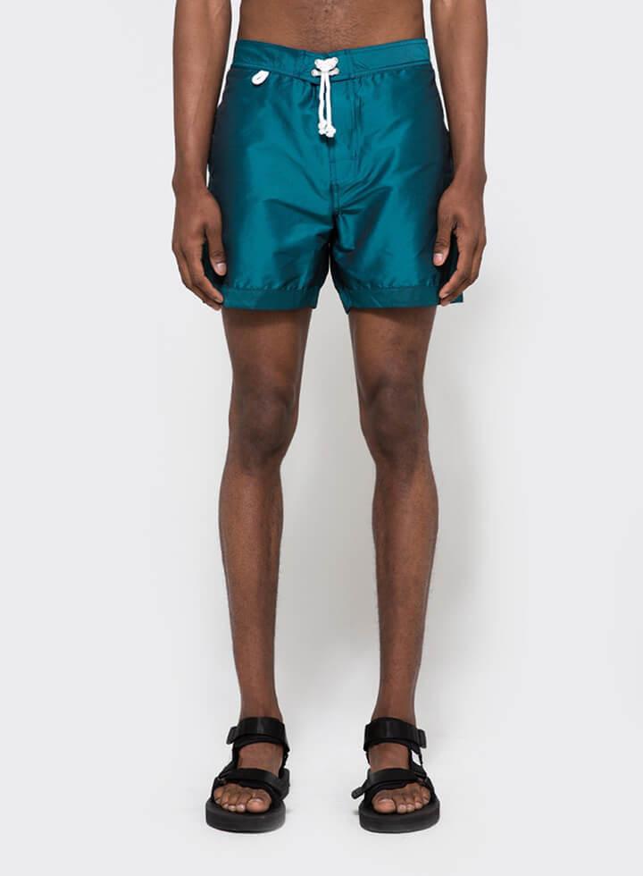 Yellow Palm Print Shorts Yellow Palm Print Shorts