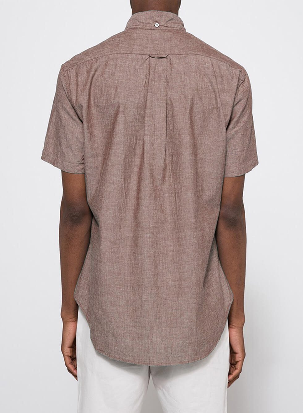 MOTO Denim Fitted Shirt MOTO Denim Fitted Shirt