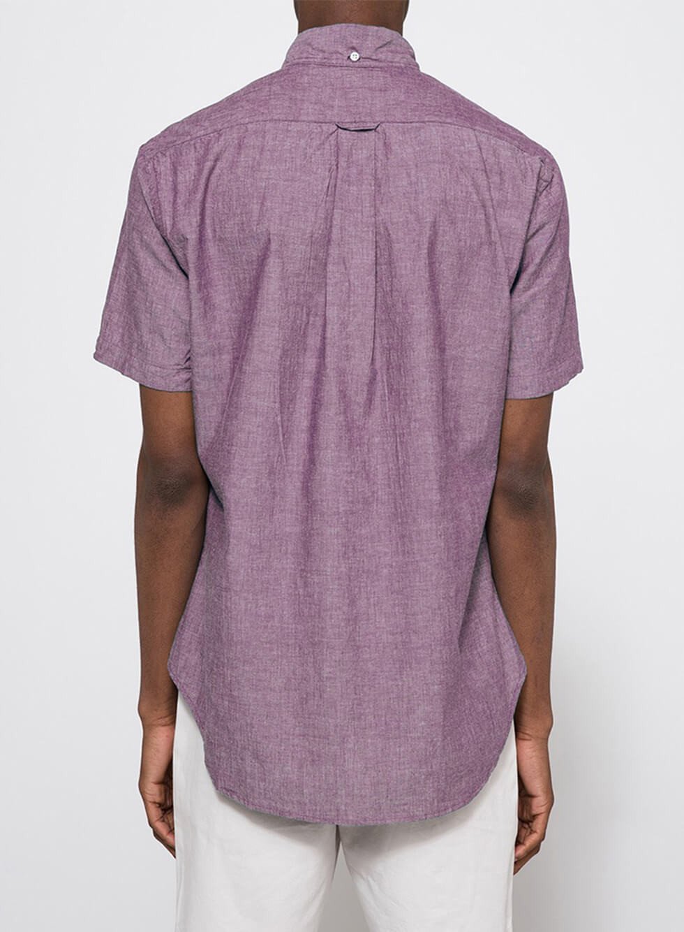 MOTO Denim Fitted Shirt MOTO Denim Fitted Shirt