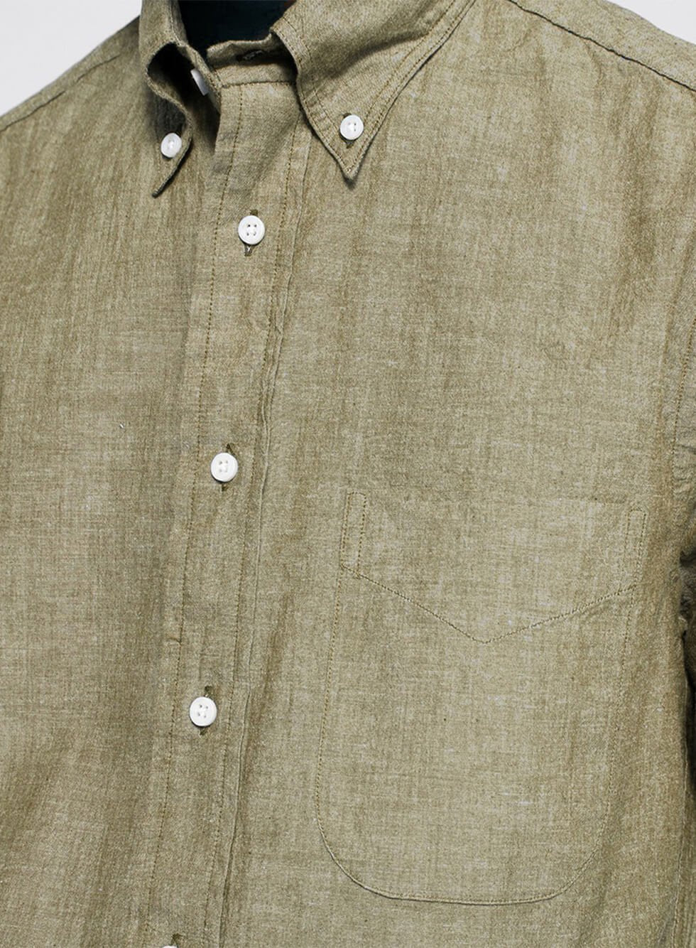 MOTO Denim Fitted Shirt MOTO Denim Fitted Shirt